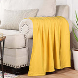 Metro Chevron Zig-Zag Modern All-Season Cotton Blanket