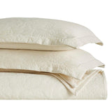 Hibiscus Cotton Medium Weight Matelasse Woven Floral Bedspread Set