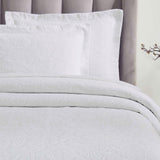 Hibiscus Cotton Medium Weight Matelasse Woven Floral Bedspread Set