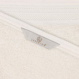 Honeycomb Textured Waffle Border Cotton 8 Piece Towel Set