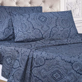 Italian Paisley Cotton Blend 600 Thread Count Deep Pocket Sheet Set