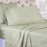 Italian Paisley Cotton Blend 600 Thread Count Deep Pocket Sheet Set