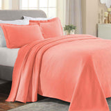 Jacquard Matelassé Paisley Cotton Bedspread Set