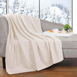 Jena Cotton Textured Chevron Lightweight Woven Blanket