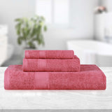 Kendell Egyptian Cotton Quick Drying 3 Piece Towel Set