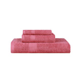 Kendell Egyptian Cotton Quick Drying 3 Piece Towel Set