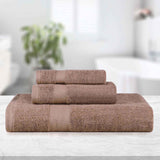 Kendell Egyptian Cotton Quick Drying 3 Piece Towel Set