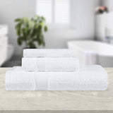 Kendell Egyptian Cotton Quick Drying 3 Piece Towel Set