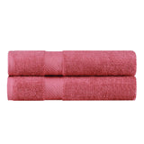 Kendell Egyptian Cotton Medium Weight Plush Bath Towel Set of 2
