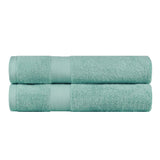 Kendell Egyptian Cotton Medium Weight Plush Bath Towel Set of 2