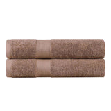 Kendell Egyptian Cotton Medium Weight Plush Bath Towel Set of 2