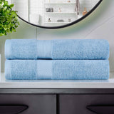 Kendell Egyptian Cotton Medium Weight Plush Bath Towel Set of 2
