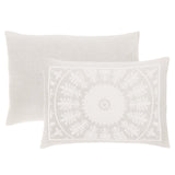 Kymbal Cotton Blend Woven Medallion Jacquard Bedspread Set
