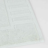 Leo Cotton Solid Modern Absorbent Heavy Washable Bath Mat Set of 2