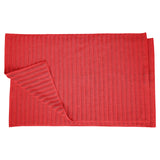 Eco-Friendly Cotton Textured Stripes Bath Mat Set of 2
