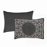 Lyron Cotton Blend Woven Jacquard Floral Scroll Bedspread Set