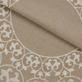 Lyron Cotton Blend Woven Jacquard Floral Scroll Bedspread Set