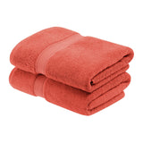 Madison Egyptian Cotton Plush Thick Absorbent Bath Towel Set of 2