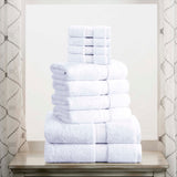 Madison Egyptian Cotton Plush Heavyweight 10 Piece Towel Set