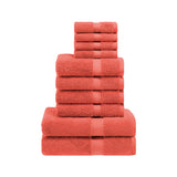 Madison Egyptian Cotton Plush Heavyweight 10 Piece Towel Set