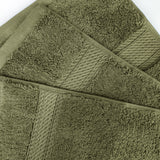 Superior Madison Egyptian Cotton Plush Face Towel Washcloth Set of 6