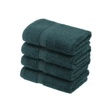 Madison Egyptian Cotton Plush Thick Absorbent Hand Towel Set of 4