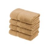 Madison Egyptian Cotton Plush Thick Absorbent Hand Towel Set of 4