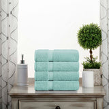 Madison Egyptian Cotton Plush Thick Absorbent Hand Towel Set of 4