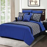 Maxfield 8-Piece Microfiber Comforter Bedding Set Maxfield