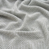 Maya Chenille Herringbone Soft Textured Medium Weight Cotton Blanket