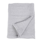 Maya Chenille Herringbone Soft Textured Medium Weight Cotton Blanket