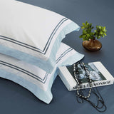 Meridian 300 Thread Count Cotton Embroidered Duvet Cover Set