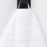 Viscose Cotton Blend Ribbed Bath Towel Set of 2