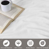 Milan Cotton Textured Jacquard Striped Lightweight Woven Blanket