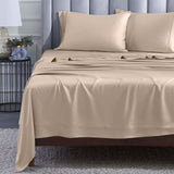 Modal From Beechwood 400 Thread Count Cooling Solid Bed Sheet Set