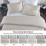 Modal From Beechwood 400 Thread Count Cooling Solid Duvet Cover Set