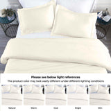 Modal From Beechwood 400 Thread Count Cooling Solid Duvet Cover Set