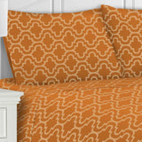Moroccan Trellis Cotton Flannel 2 Piece Pillowcase Set