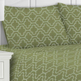 Moroccan Trellis Cotton Flannel 2 Piece Pillowcase Set