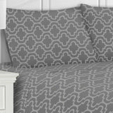 Moroccan Trellis Cotton Flannel 2 Piece Pillowcase Set