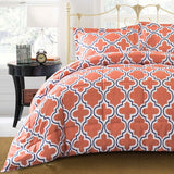 Moroccan Trellis Microfiber Comforter Set