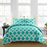 Moroccan Trellis Microfiber Comforter Set