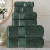 Niles Egyptian Giza Cotton Plush Heavyweight Soft 6 Piece Towel Set