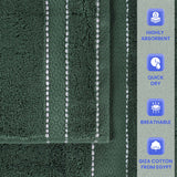 Niles Egyptian Giza Cotton Plush Heavyweight Soft 6 Piece Towel Set