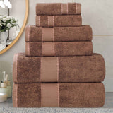 Niles Egyptian Giza Cotton Plush Heavyweight Soft 6 Piece Towel Set
