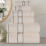 Niles Egyptian Giza Cotton Plush Heavyweight Soft 6 Piece Towel Set