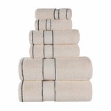 Niles Egyptian Giza Cotton Plush Heavyweight Soft 6 Piece Towel Set