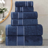 Niles Egyptian Giza Cotton Plush Heavyweight Soft 6 Piece Towel Set
