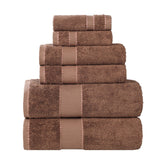 Niles Egyptian Giza Cotton Plush Heavyweight Soft 6 Piece Towel Set