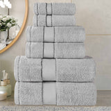 Niles Egyptian Giza Cotton Plush Heavyweight Soft 6 Piece Towel Set